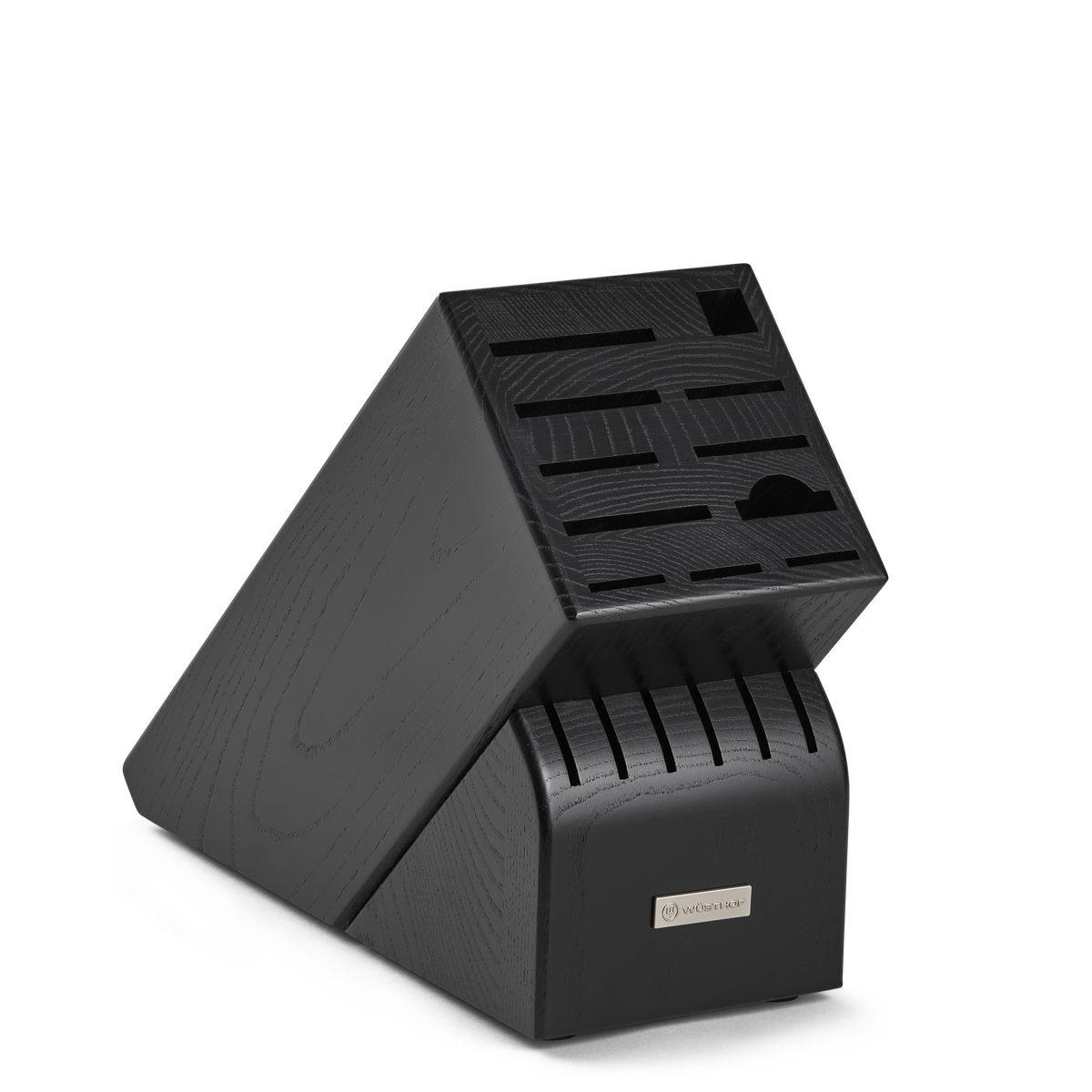 17-Slot Black Knife Block