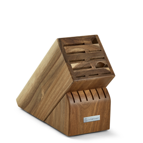 17-Slot Acacia Knife Block