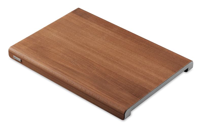 Heat-Treated Beech and Stainless Steel Cutting Board