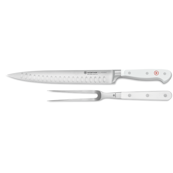 WÜSTHOF Classic 2-Piece Hollow Edge Carving Set